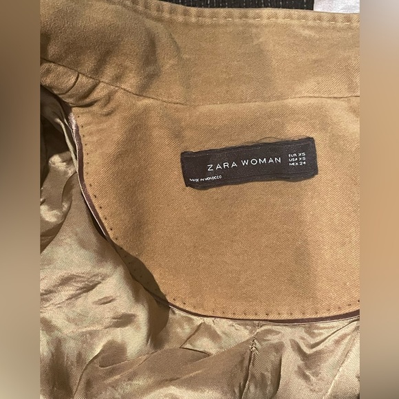 Zara Woman Vintage Coat Size Extra Small - Picture 16 of 16